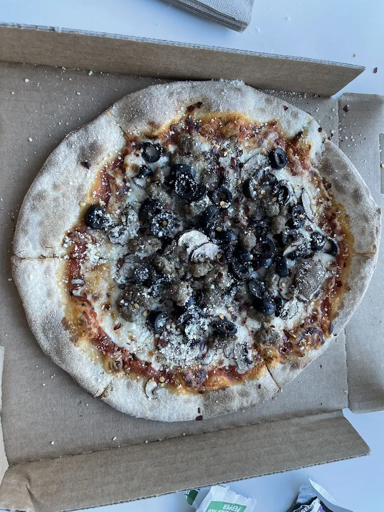 Sausage and Cheese Pizza